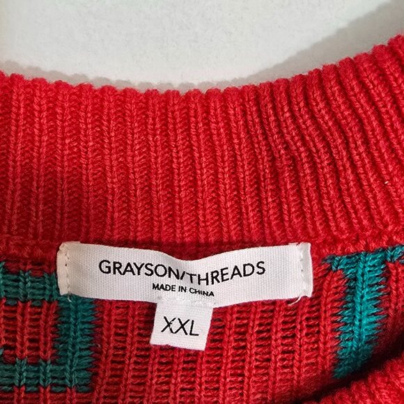 Womens Christmas sweater Santa Baby! Size XXL - Picture 2 of 7